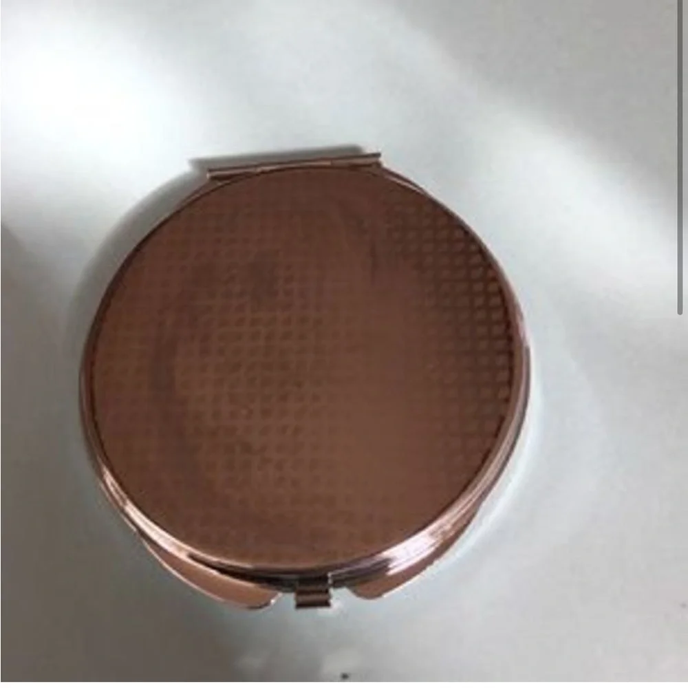 Four small compact makeup purse mirrors Red Glitter Diamond Crystals Hearts - Picture 9 of 16